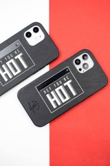 Черный чехол Santa Barbara Polo Egan "Hot" для iPhone 11 Pro с термометром из кожи