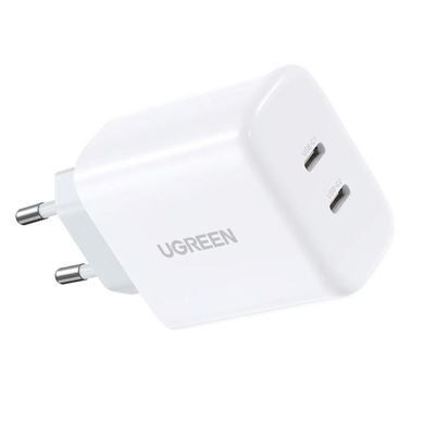Зарядний пристрій UGREEN CD243 USB-C Fast Charger 40W EU(UGR-10343) (UGR-10343)