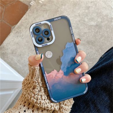 Чохол для iPhone 13 Pro Max Ethereal Dream із захистом камери Прозоро-синій