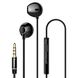 Навушники Baseus Enock H06 lateral in-ear Wire Earphone Black 3.5 mini-jack (NGH06-01)
