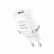 Сетевое зарядное устройство HOCO C12Q Smart QC3.0 charger 18W White (6931474716262)