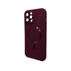 Чехол Cosmic Frame MagSafe Color для Apple iPhone 12 Pro Max Wine Red