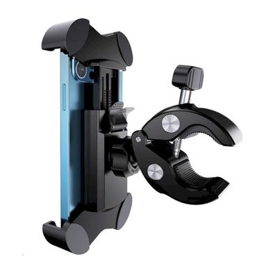 Велотримач для мобільного Usams US-ZJ064 Cycling Shockproof Phone Holder Black (ZJ064ZJ01)
