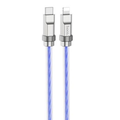Кабель HOCO U113 Solid silicone charging data cable iP Blue (6931474790057)