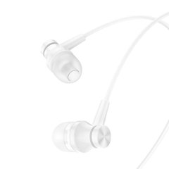 Навушники BOROFONE BM67 Talent universal earphones with mis White (BM67W)
