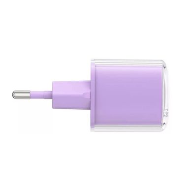 Мережевий зарядний пристрій ACEFAST A53 Sparkling series PD30W GaN (USB-C) charger Alfalfa Purple (AFA53AP)