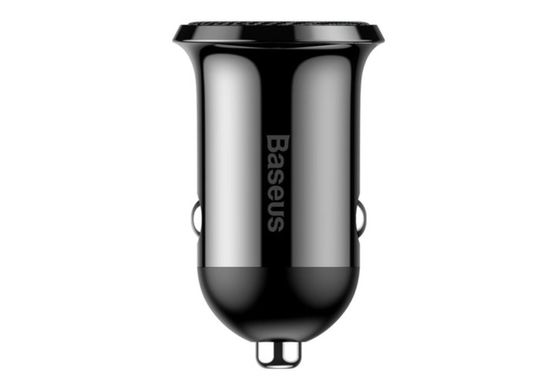 Автомобільний зарядний пристрій Baseus Grain Pro Car Charger (Dual USB 4.8A ) Black (CCALLP-01)