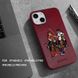 Красный кожаный чехол Santa Barbara Polo Jockey для iPhone 13 Pro Max