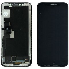 Дисплей для iPhone XS (5.8") LCD экран тачскрин Донор (Original Refurbished) Black