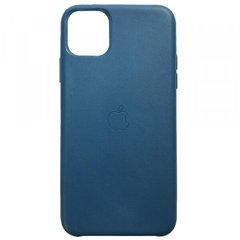 Накладка Leather Case for iPhone 11 Pro Max blue cobalt