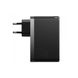 МЗП Baseus GaN5 Pro Fast Charger 2C+U 140W EU Black(With Superior Series Fast Charging Data Cable Type-C to Type-C 240W（48V/5A） 1m Black) (CCGP100201)