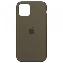 Silicone Case Full for iPhone 11 Pro Max (34) cocoa, Коричневий