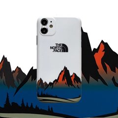 Чохол The North Face "Горы" для iPhone XS Max білого кольору