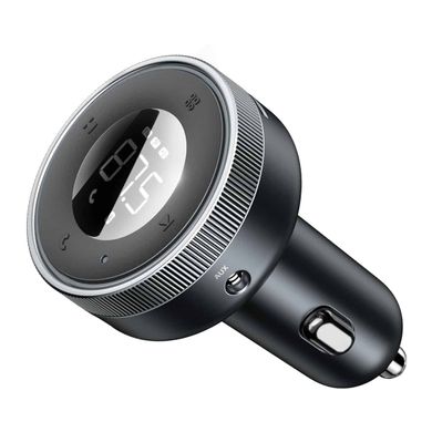 АЗП з FM-модулятор Baseus Enjoy Car Wireless MP3 Charger (Wireless 5.0+5V/3.4A) Black (CCLH-01)