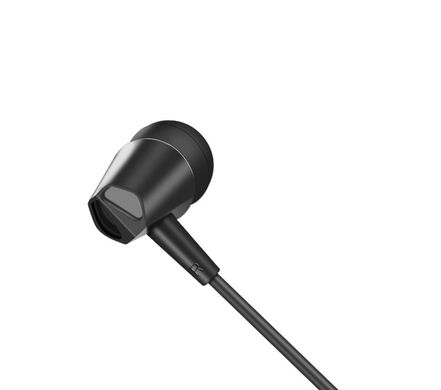Навушники HOCO M34 honor music universal earphones with microphone Black (6957531078456)