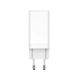 СЗУ Baseus GaN3 Pro Fast Charger 2C+U 65W EU White(Include：Baseus Xiaobai series fast charging Cable Type-C to Type-C 100W(20V/5A) 1m White） (CCGP050102)