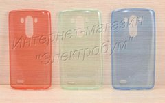 Ультратонкий силиконовый чехол-накладка для LG G3 (D850, D855, LS990)
