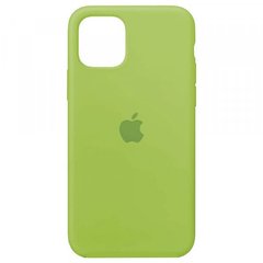 Silicone Case Full for iPhone 11 Pro Max ( 1) green, Зелений