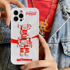 Чехол Bearbrick Кока-Кола для iPhone 12 Pro Белый