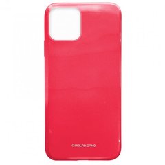 Силикон MOLAN CANO Glossy Jelly Case iPhone 11 Pro Max Coral, Оранжевый