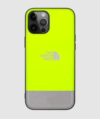 Світловідбивний чохол для iPhone 12 Pro Max The North Face Жовтий