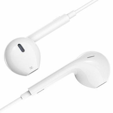 Наушники HOCO M80 Original series earphones for iP display set(20PCS) White (6931474736642)