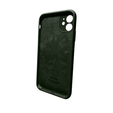 Чехол Silicone Full Case AA Camera Protect для Apple iPhone 11 Pro кругл 40,Atrovirens