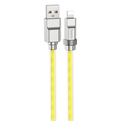 Кабель HOCO U113 Solid silicone charging data cable iP Gold (6931474790033)