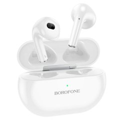Навушники BOROFONE BW09 Sound rhyme true wireless BT headset Ceramic White (BW09CW)