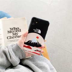 Чорний чохол The North Face "Фудзіяма" для iPhone 12 Mini