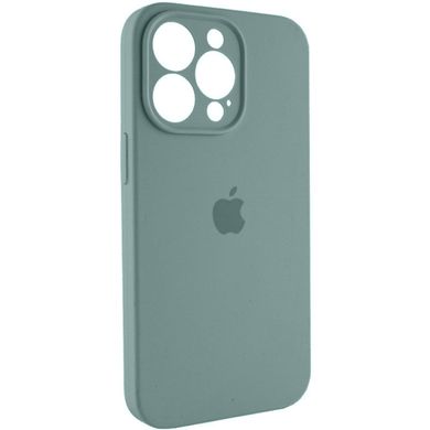 Чохол Silicone Full Case AA Camera Protect для Apple iPhone 15 Pro 46,Pine Green