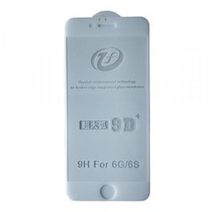 Защитное стекло iPhone 9D+ iPhone 6 white тех упаковка