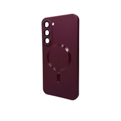 Чехол Cosmic Frame MagSafe Color для Samsung S23 Plus Wine Red