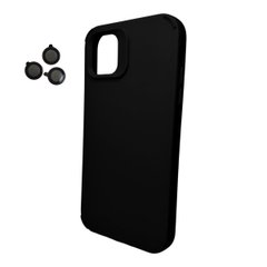 Чохол Cosmic Silky Cam Protect для Apple iPhone 12/12 Pro Black