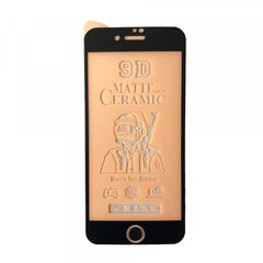 Защитное стекло Ceramic MATTE iPhone 7/8/SE2 Black тех упак