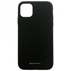 Накладка MERCURY SILICONE CASE for iPhone 11 Pro Max black, Черный