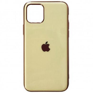 Накладка Soft GLASS iPhone 11 Pro Max gold, Золотий