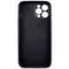 Чехол Silicone Full Case AA Camera Protect для Apple iPhone 11 Pro 14,Black