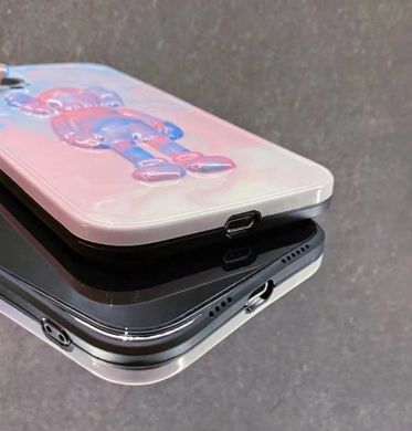 Чохол для iPhone 12 Pro Max з 3D-дизайном Kaws Holiday Фіолетовий