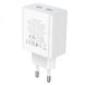 Сетевое зарядное устройство HOCO C108A Leader PD35W dual port(2C) charger White (6931474784438)