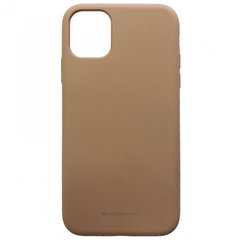 Накладка MERCURY SILICONE CASE for iPhone 11 Pro Max pink sand, Рожевий