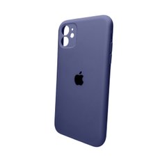 Чехол Silicone Full Case AA Camera Protect для Apple iPhone 11 Pro Max кругл 7,Dark Blue