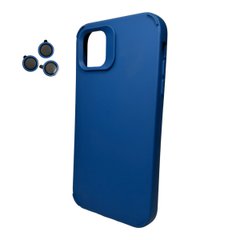 Чехол Cosmic Silky Cam Protect для Apple iPhone 12/12 Pro Blue