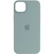 Чехол Silicone Full Case AAA MagSafe IC для iPhone 14 Succulent