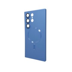 Чохол Cosmic Frame MagSafe Color для Samsung S23 Ultra Sierra Blue