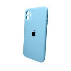 Чехол Silicone Full Case AA Camera Protect для Apple iPhone 11 Pro кругл 44,Light Blue