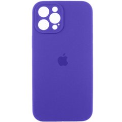 Чохол Silicone Full Case AA Camera Protect для Apple iPhone 12 Pro Max 22,Dark Purple