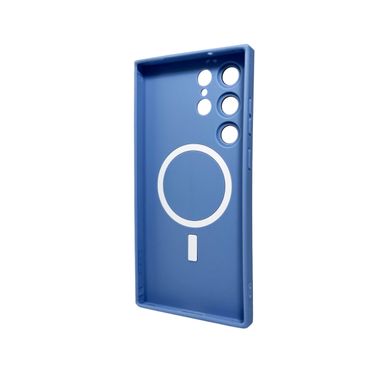 Чохол Cosmic Frame MagSafe Color для Samsung S23 Ultra Sierra Blue