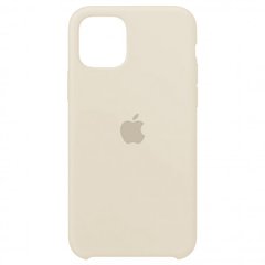 Silicone case for iPhone 11 Pro Max ( 9) white, Білий