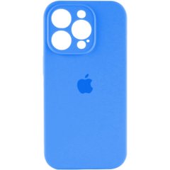 Чехол Silicone Full Case AA Camera Protect для Apple iPhone 15 Pro 38,Surf Blue